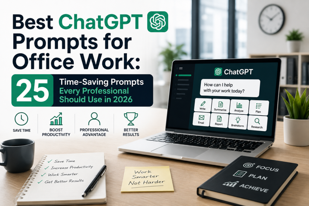 Best ChatGPT Prompts for Office Work